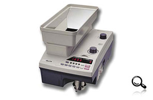 Máquina de contar monedas  Billcon, modelo CHS 10